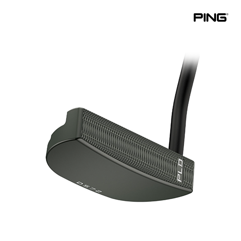 PUTTER PING PLD MILLED DS72 24 MATTE BLACK DOUBLE BEND #34