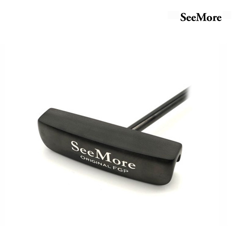 PUTTER SEEMORE FGP BLADE PVD BLACK TIP SM75 RED 22