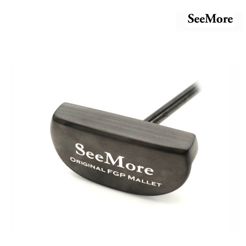 PUTTER SEEMORE FGP MALLET BLACK TIP SM75 RED 22