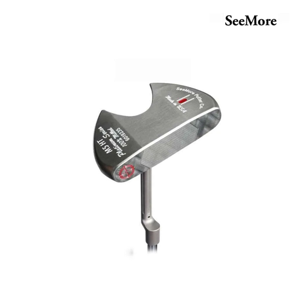 PUTTER SEEMORE M5 HT OFFSET PLATINUM MALLET CHROME SM75 BLACK 22