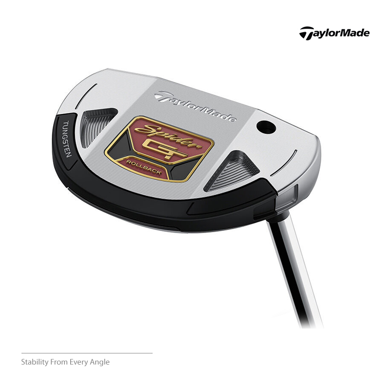PUTTER TAYLORMADE SPIDER ROLLBACK 3 SHORT SLANT SILVER 22 #34