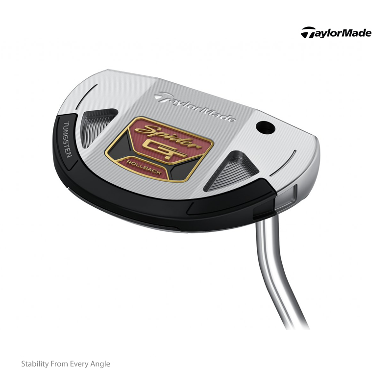 PUTTER TAYLORMADE SPIDER ROLLBACK SINGEL BAND SILVER 22 #34