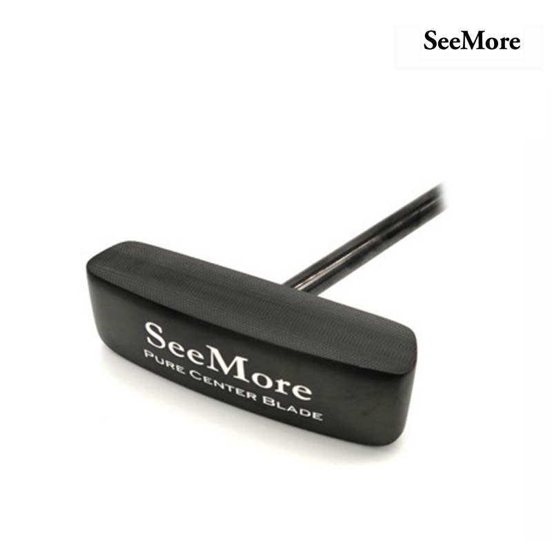 PUTTER SEEMORE PURE BLADE BLACK CENTER TIP SM75 RED 22
