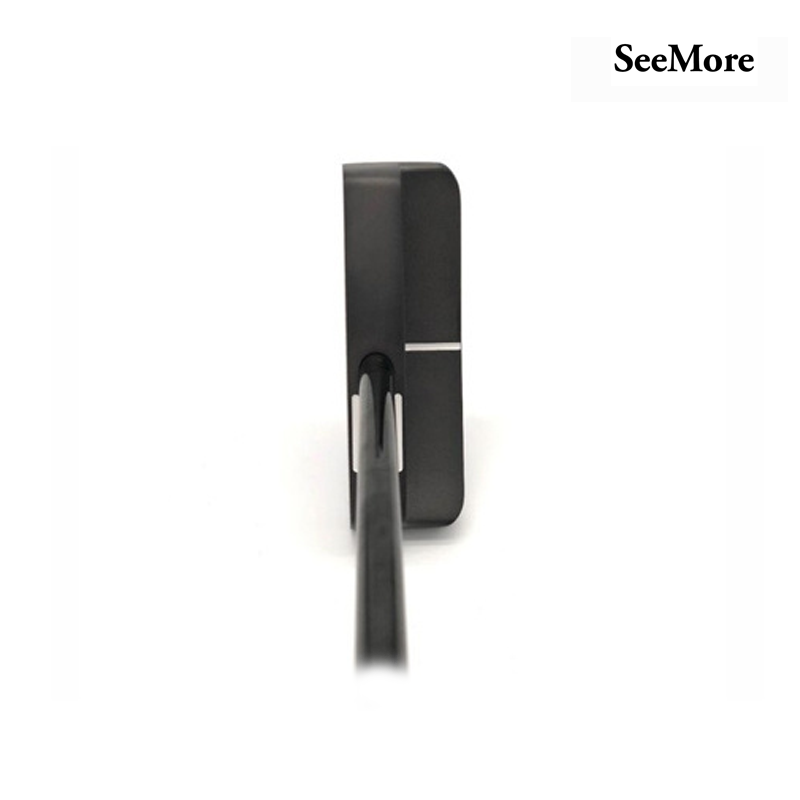 PUTTER SEEMORE PURE BLADE BLACK CENTER TIP SM75 RED 22 #34