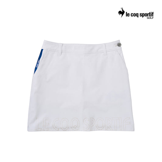 SKIRT LE COQ QGWXJE03 WM TAIL LOGO SPORTY WH