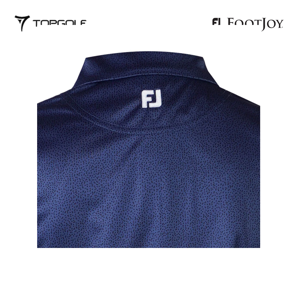 FOOTJOY POLO WM 31583 EF DOT PRINT WM NAVY