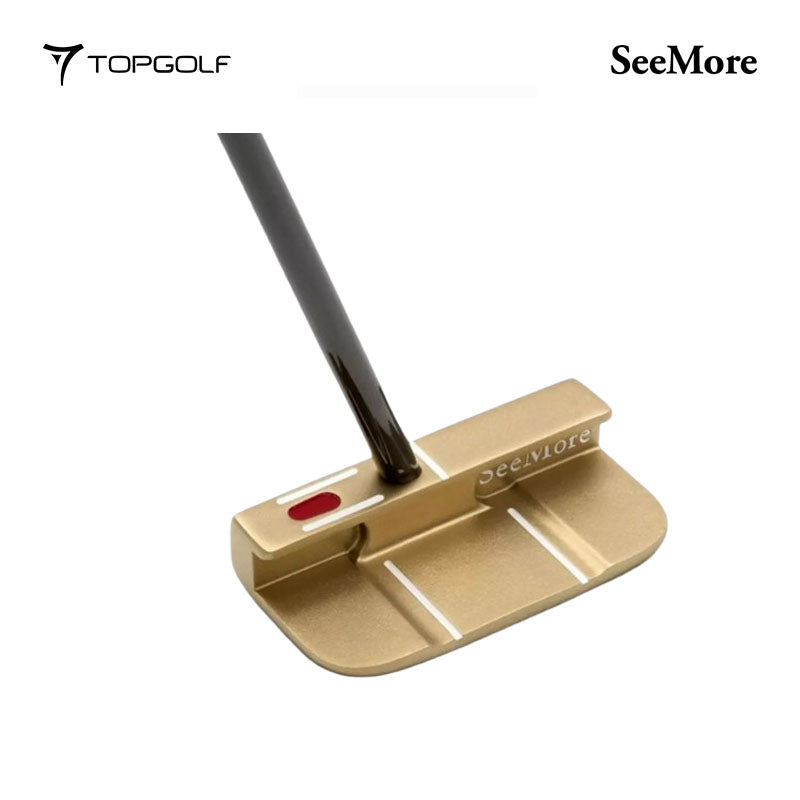 SEEMORE PUTTER BRONZE MODEL M STRAIGHT P2570S #34