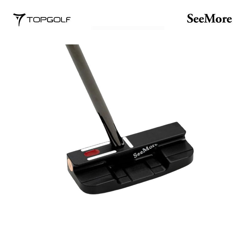 SEEMORE PUTTER MINI GIANT DEEP FLANGE BLACK TIP SM75 #34