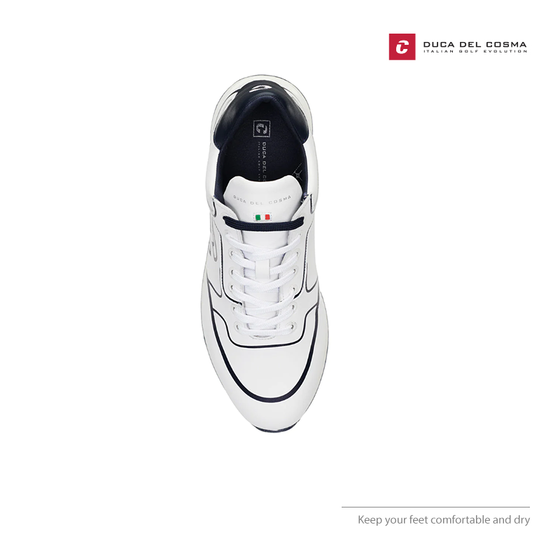 SHOES DUCA DEL COSMA FLYER WHITE/NAVY 122258-100