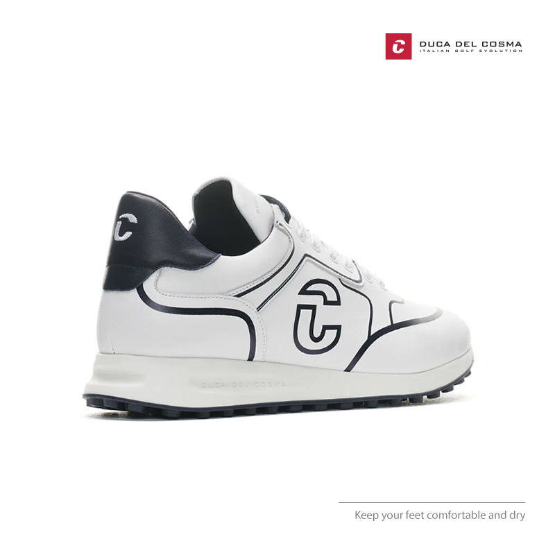 SHOES DUCA DEL COSMA FLYER WHITE/NAVY 122258-100