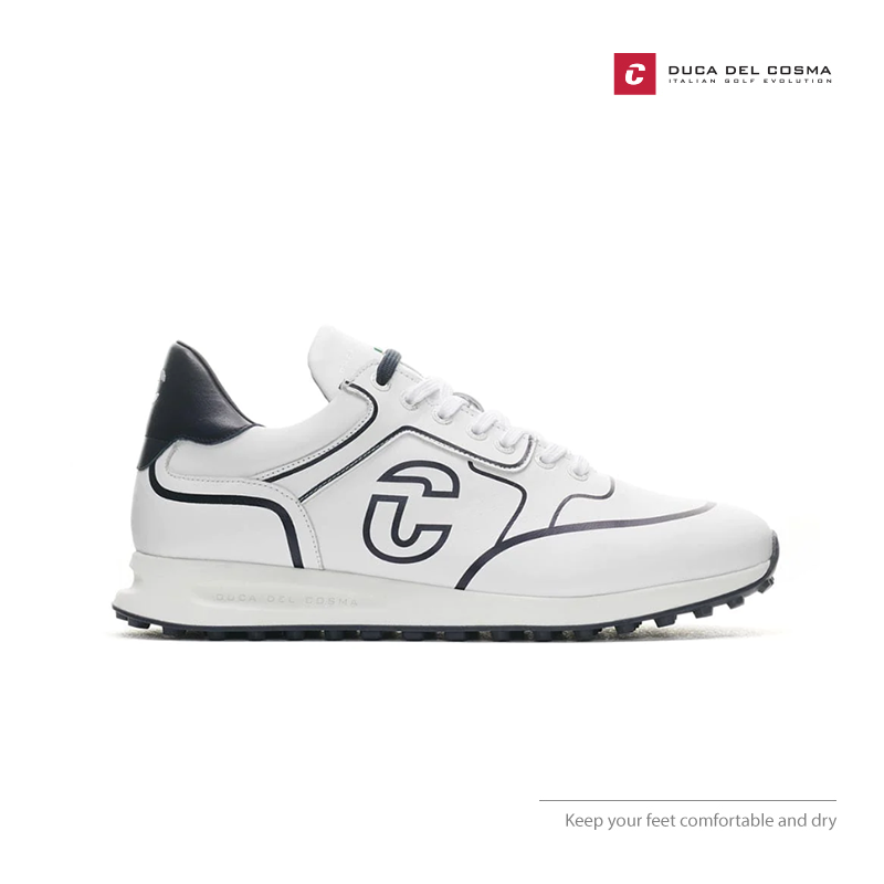 SHOES DUCA DEL COSMA FLYER WHITE/NAVY 122258-100
