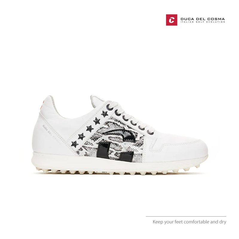 SHOES DUCA DEL COSMA MELANIE WHITE 121059-100