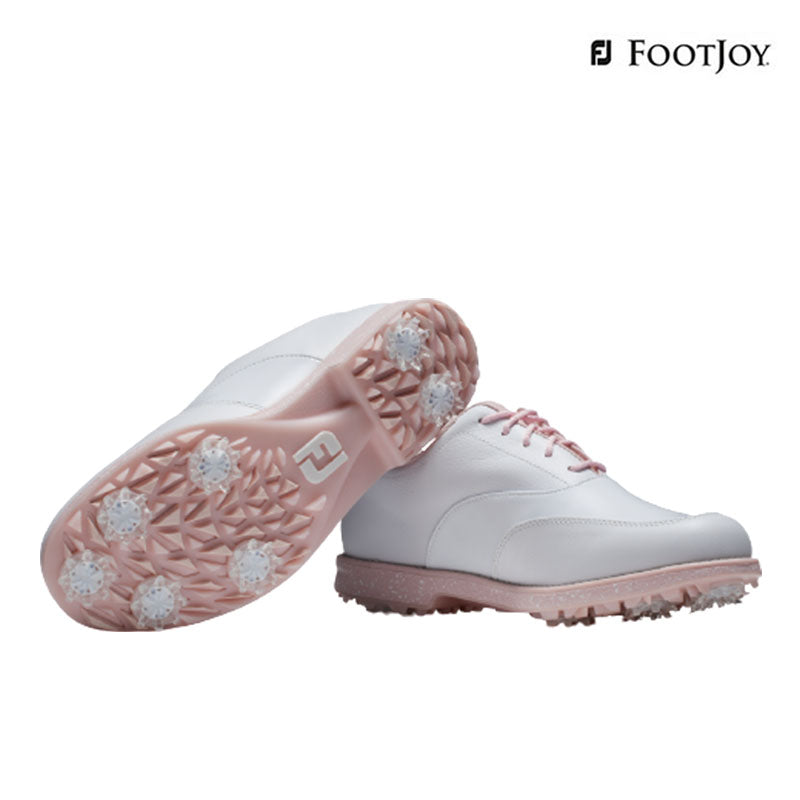 SHOES FOOTJOY DJ PREM PASTELS W 99049W WHT/WHT/PNK