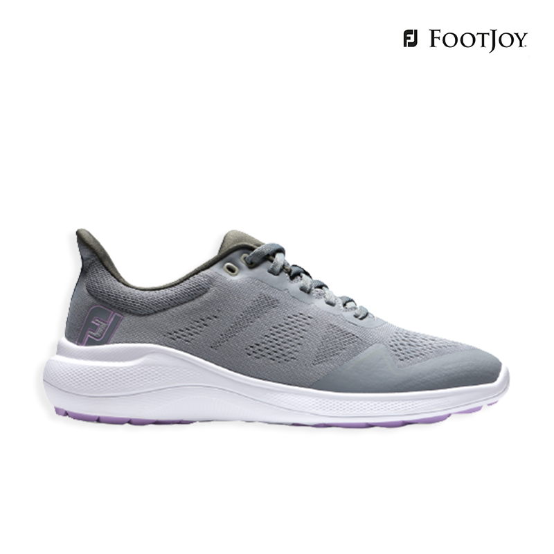 SHOES FOOTJOY WOMEN 95766 BW FJ FLEX WMN GRY/WHT/PURPL