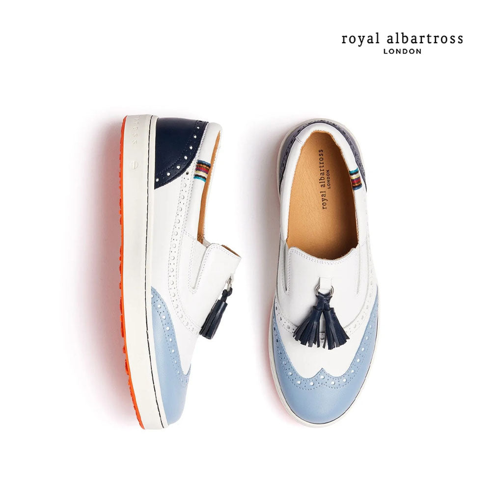SHOES ROYAL ALBARTROSS FSSPLGRWPB GRACE WHITE/P BLUE