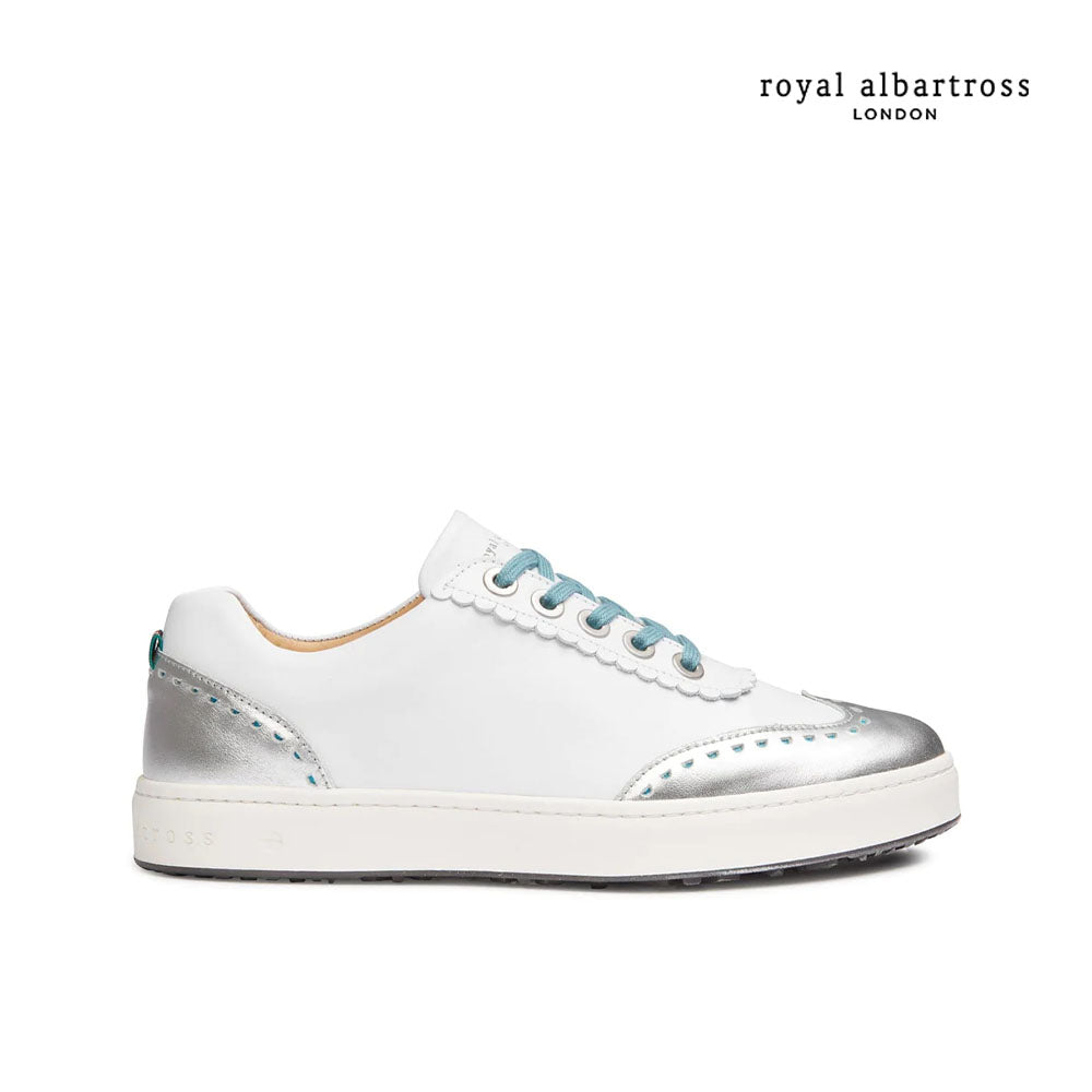 SHOES ROYAL ALBARTROSS SS23FPRI114 PRIMROSE WHT/SILVER
