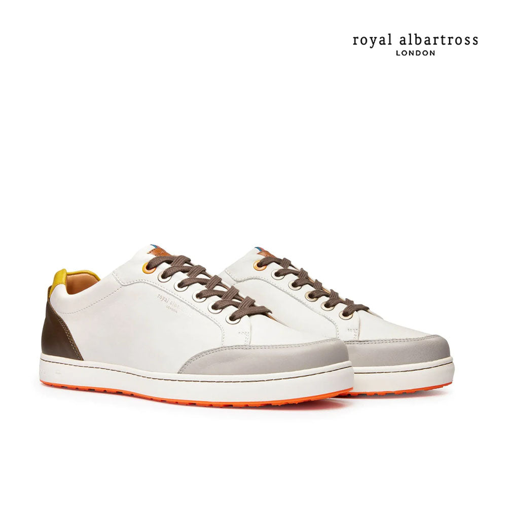 SHOES ROYAL ALBARTROSS SS23MNOR109 NORTHCOTE WHT/KHAKI