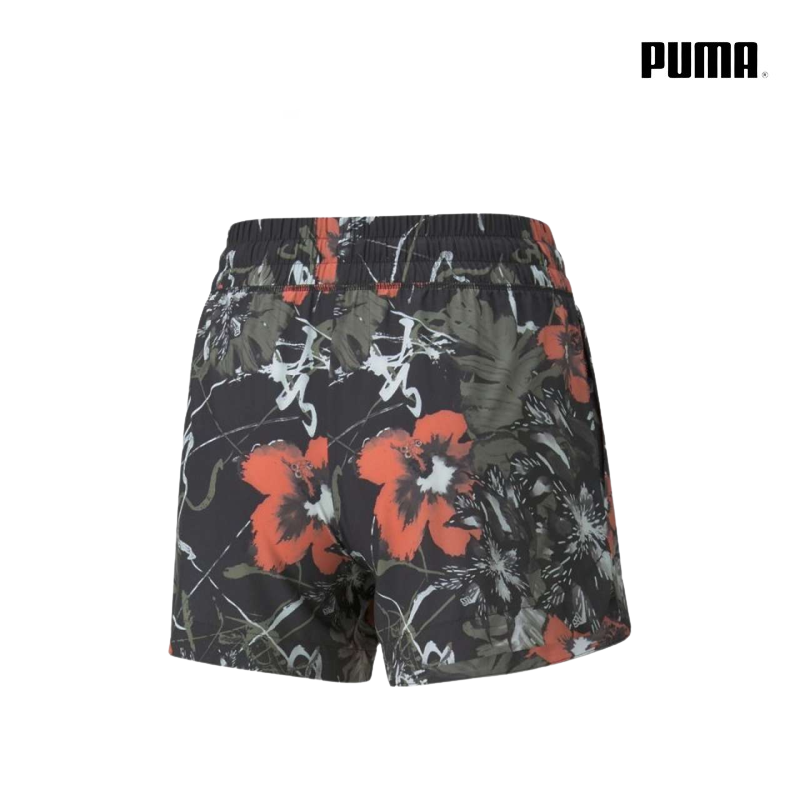 SHORT PUMA 53386201 W NASSAU BLACK HOT CORAL