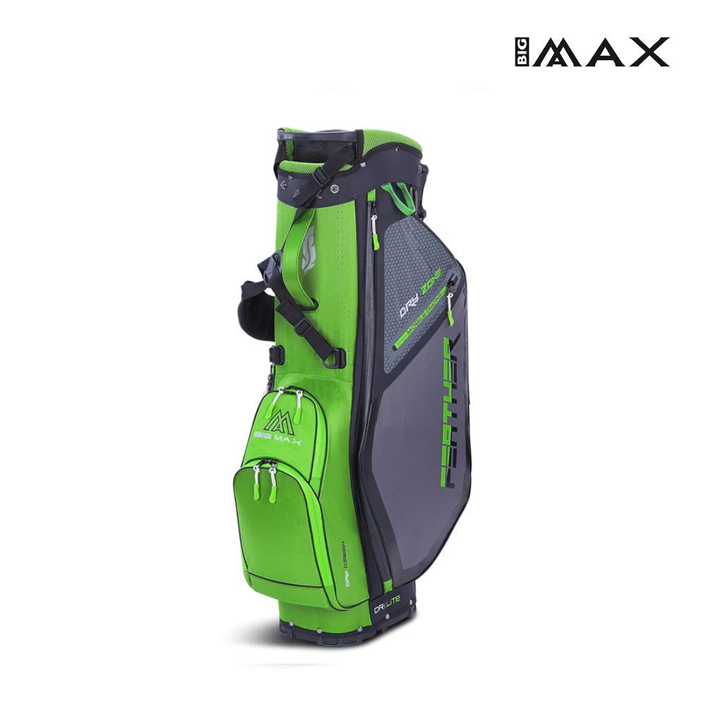 STAND BAG BIG MAX DRI LITE FEATHER LIME/BLACK/CHARCOAL