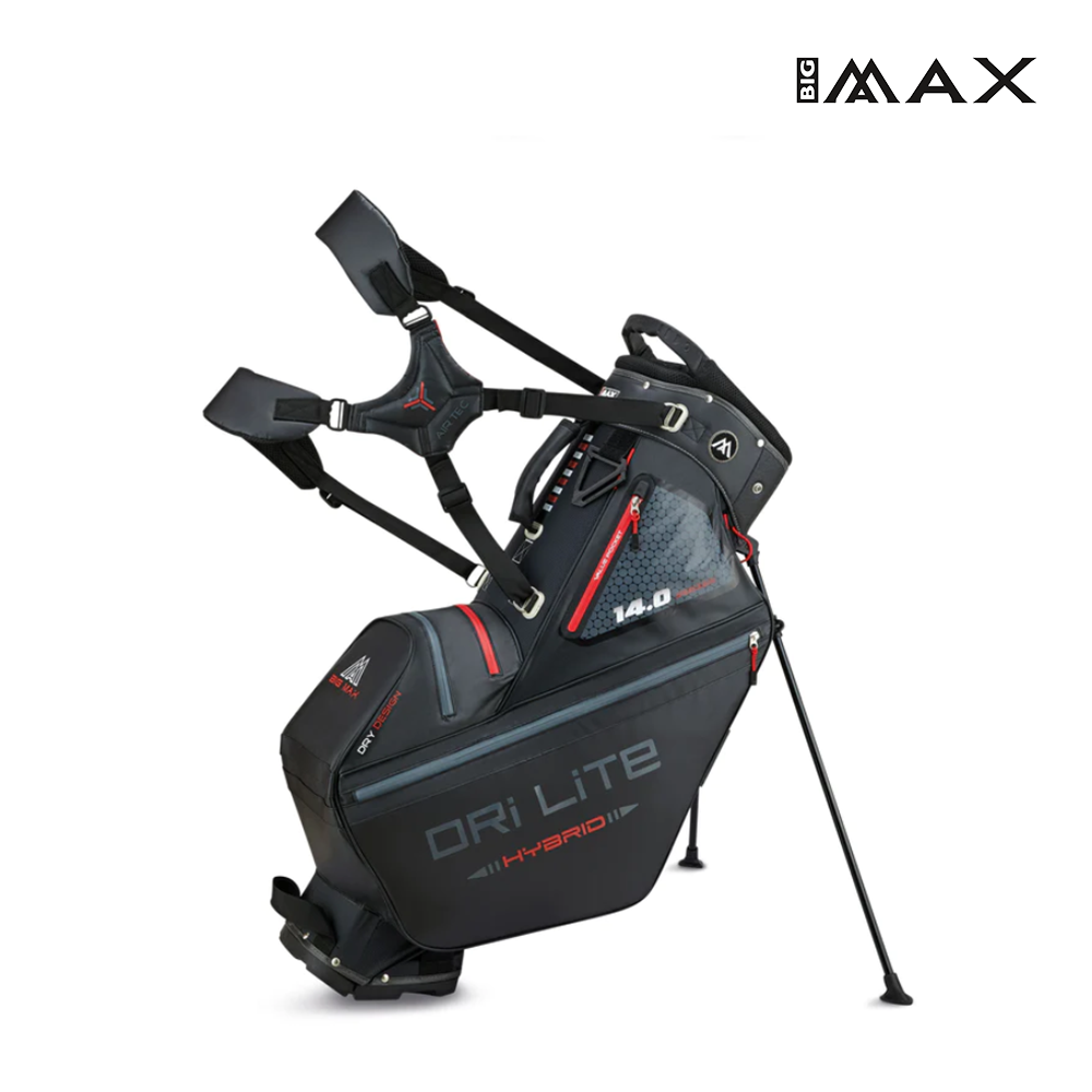 STAND BAG BIG MAX DRI LITE HYBRID TOUR BLACK