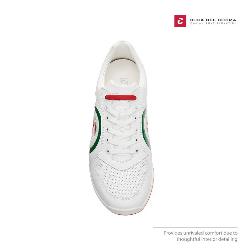 SHOES DUCA DEL COSMA KUBA 2.0 WHITE/GREEN/RED 121276-100