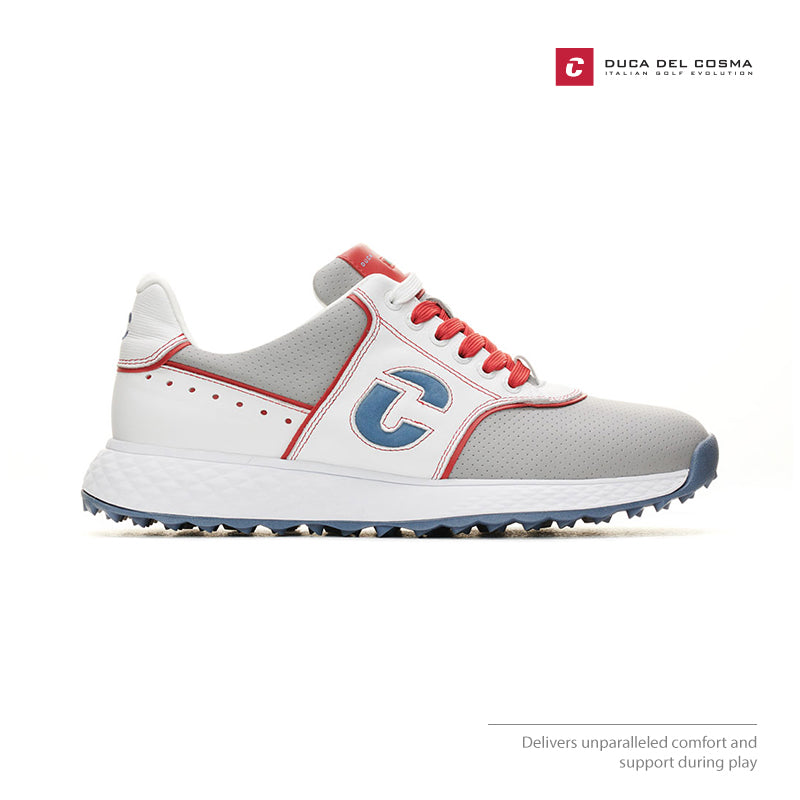 SHOES DUCA DEL COSMA PASITANO GREY/WHITE/RED 123257-103