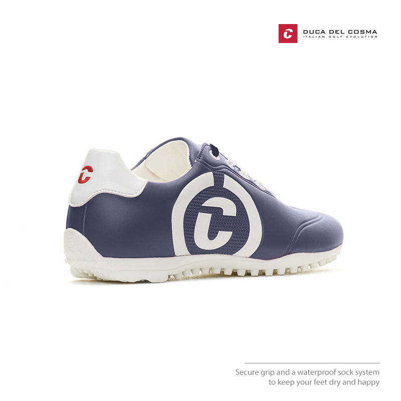 SHOES DUCA DEL COSMA QUEENSCUP BLUE/WHITE 121031-122