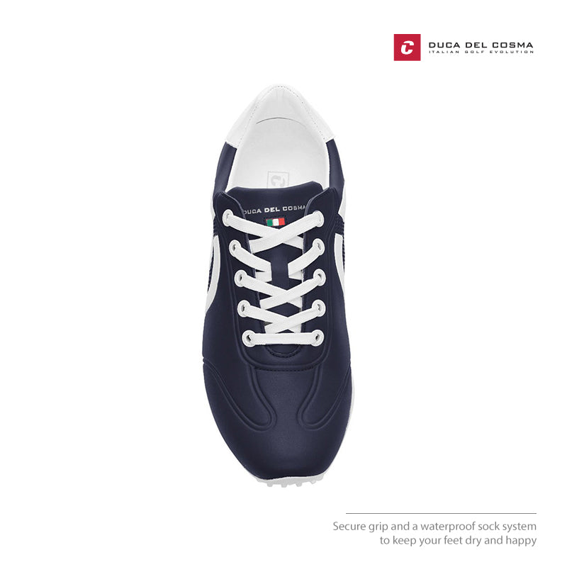 SHOES DUCA DEL COSMA QUEENSCUP BLUE/WHITE 121031-122