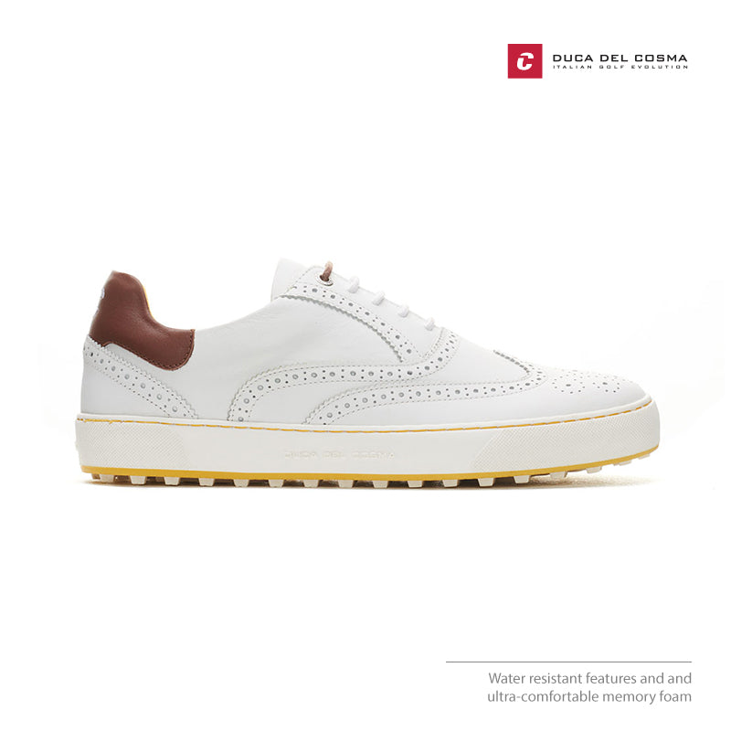 SHOES DUCA DEL COSMA REGENT WHITE 122256-100
