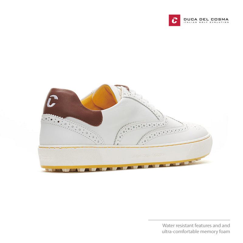 SHOES DUCA DEL COSMA REGENT WHITE 122256-100
