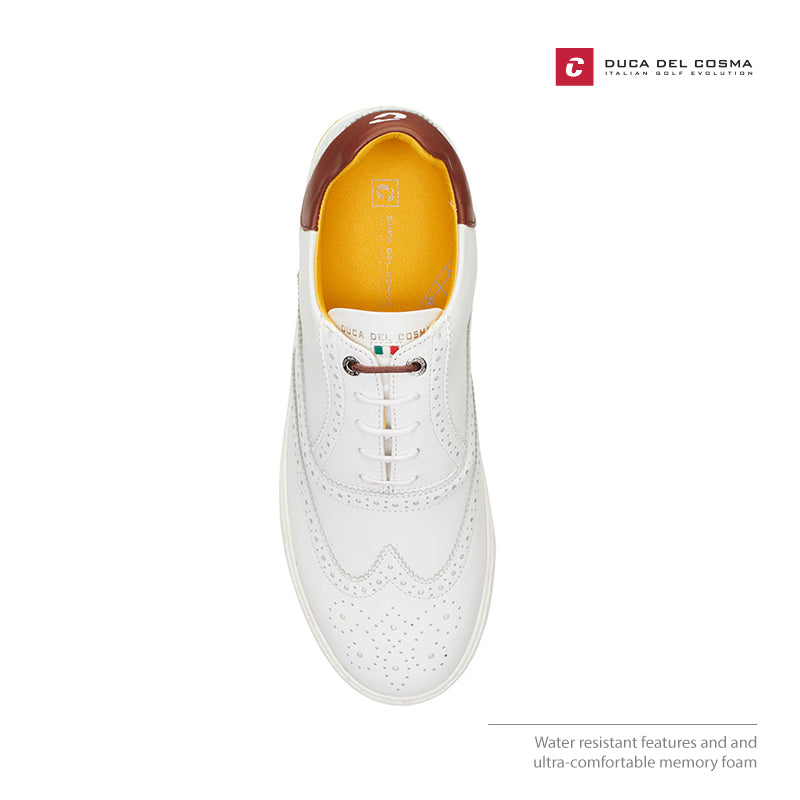 SHOES DUCA DEL COSMA REGENT WHITE 122256-100