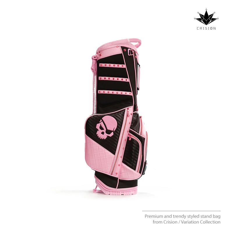 STAND BAG CRISION VARIATION COLLECTION BLACK PINK