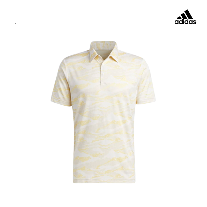 T-SHIRT ADIDAS MEN HF6501 HORIZN PRT WHT/YELLOW