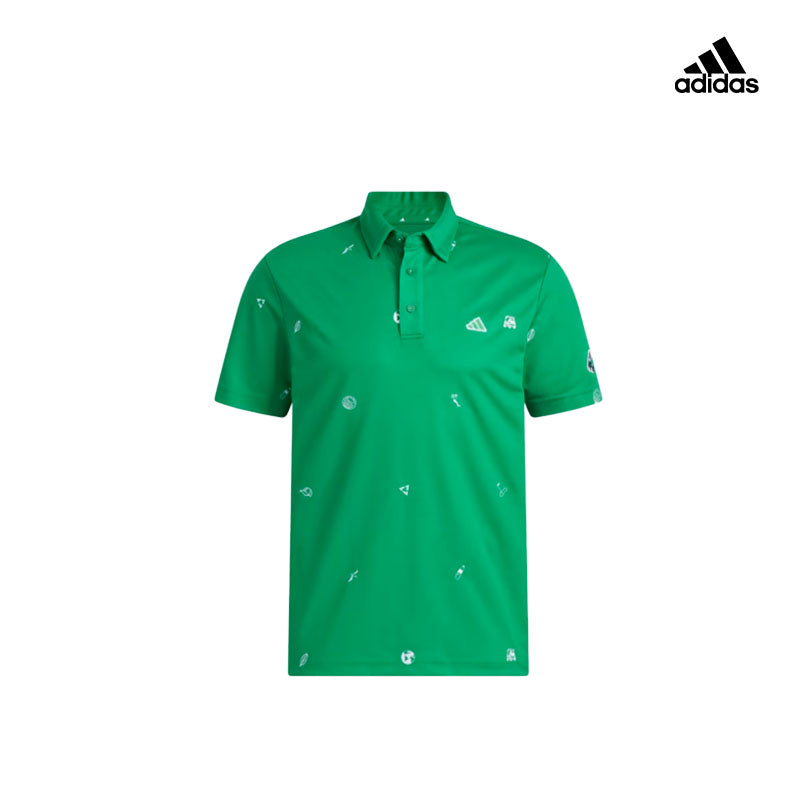 T-SHIRT ADIDAS PLAY GREEN SS MONO POLO HT6845 GREEN
