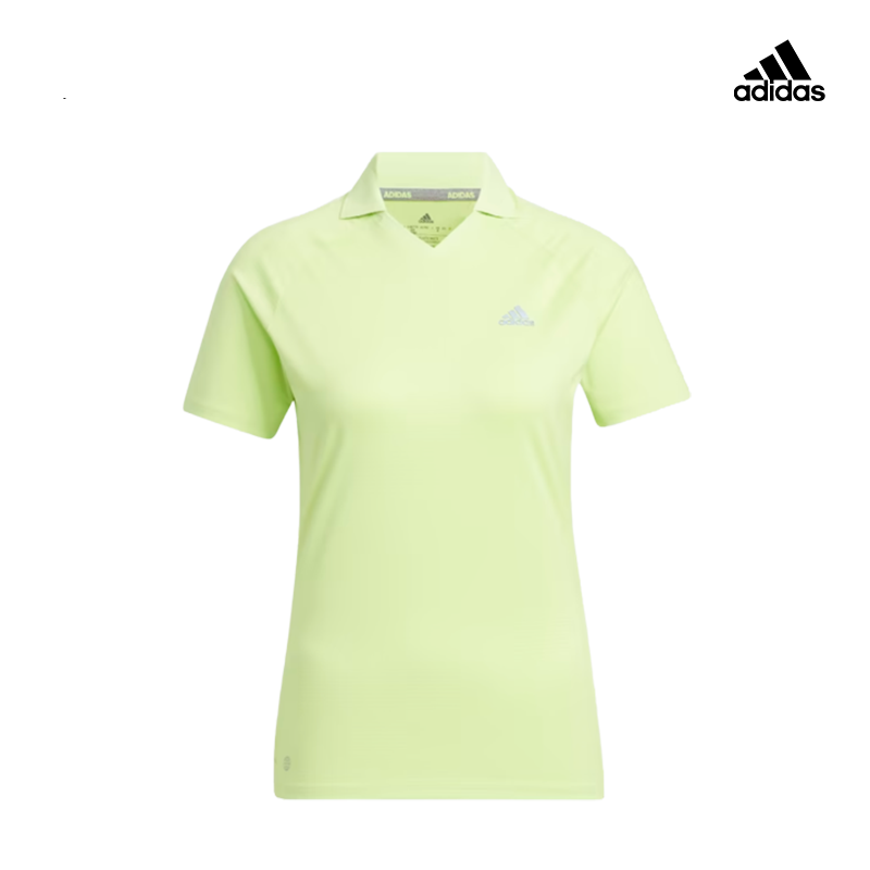 T SHIRT ADIDAS WOMEN HB3600 HEAT.RDY LIME TOPGOLF