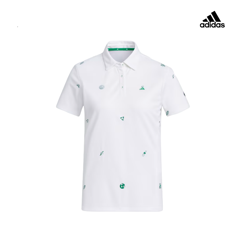 T-SHIRT ADIDAS W PG SS MONO POLO HT6874 WHITE