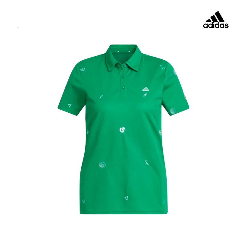 T-SHIRT ADIDAS W PG SS MONO POLO HT6875 GREEN