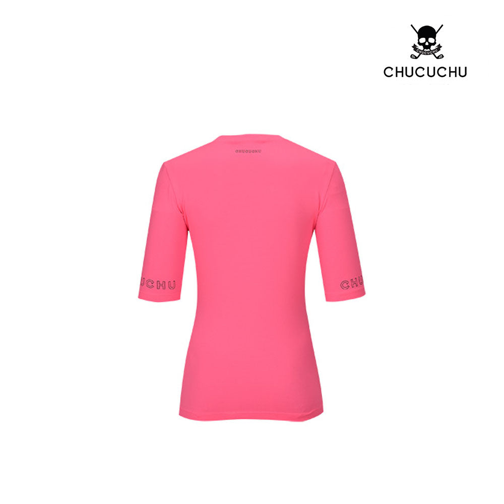 T-SHIRT CHUCUCHU C22M-TS015W WOMEN PK
