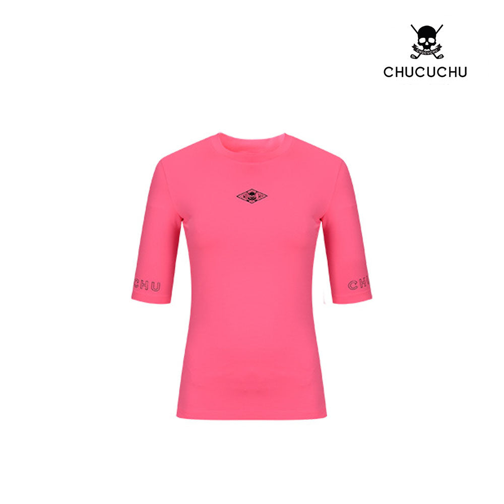 T-SHIRT CHUCUCHU C22M-TS015W WOMEN PK