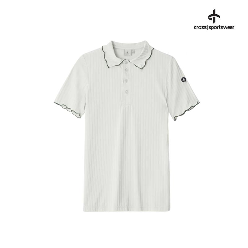 T-SHIRT CROSS W DIVOT POLO 2324931 GREEN