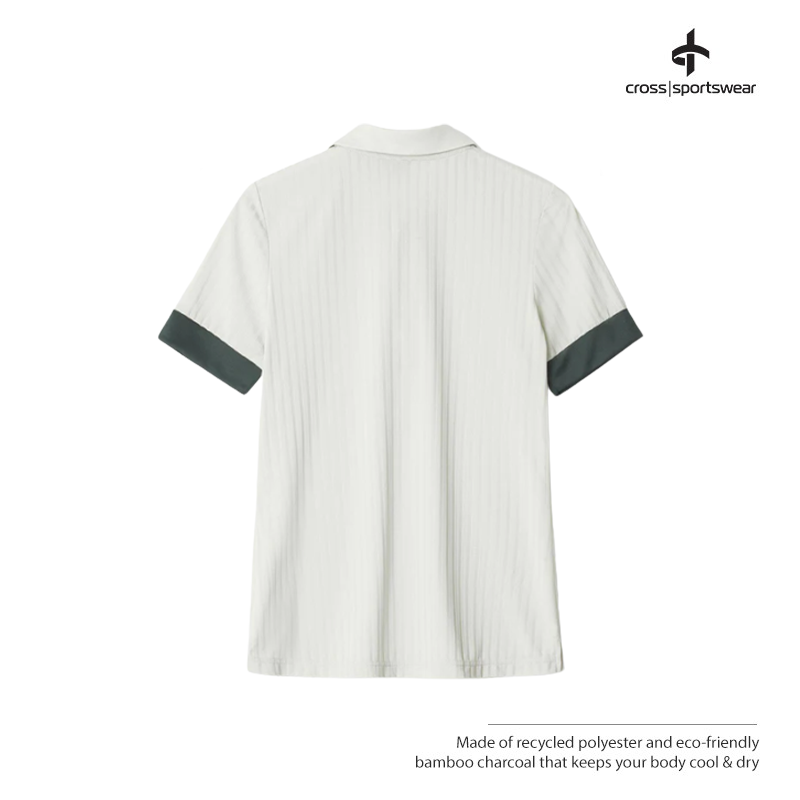 T-SHIRT CROSS W SOFIA POLO 2324531 GREEN