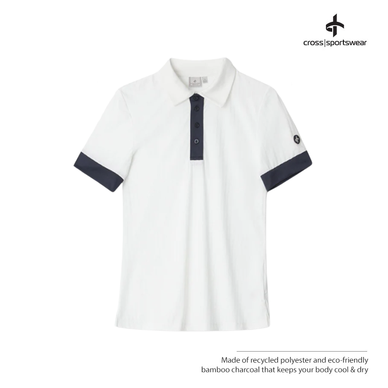 T-SHIRT CROSS W SOFIA POLO 2324531 WHITE