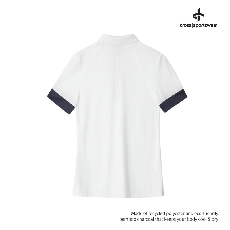 T-SHIRT CROSS W SOFIA POLO 2324531 WHITE