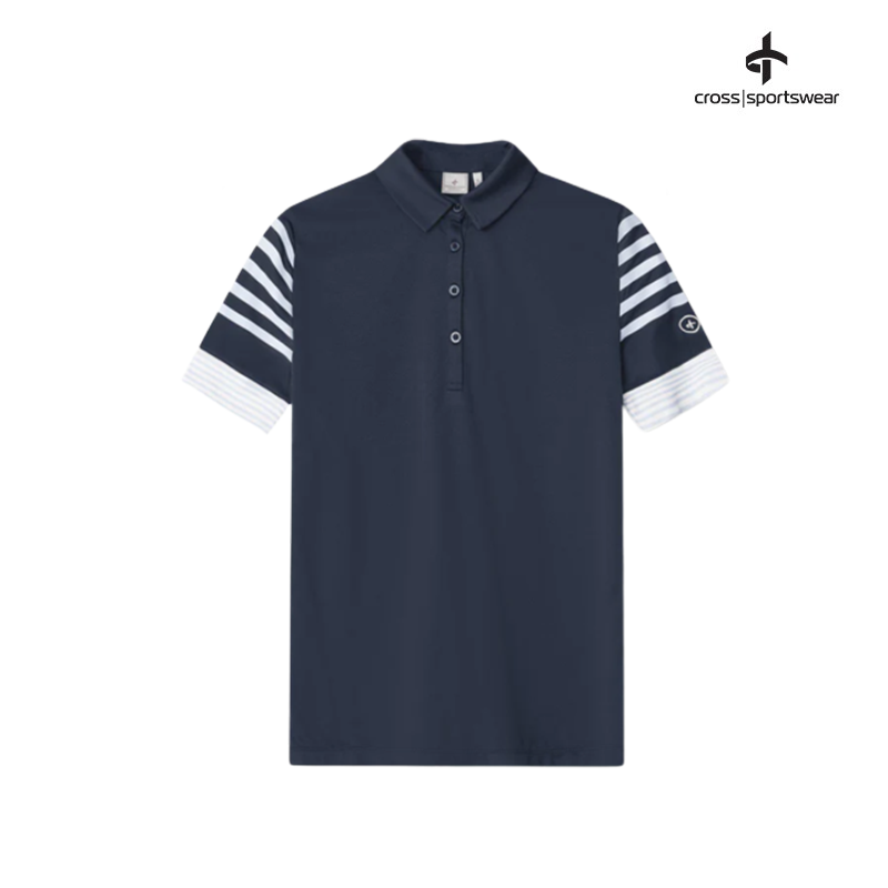 T-SHIRT CROSS W SPORTY POLO 2320721 NAVY