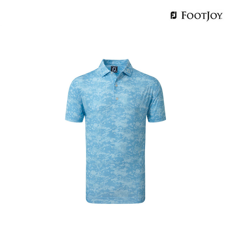 T-SHIRT FOOTJOY DM CLOUD CAMO LSL AF 82201 TRUEBLUE