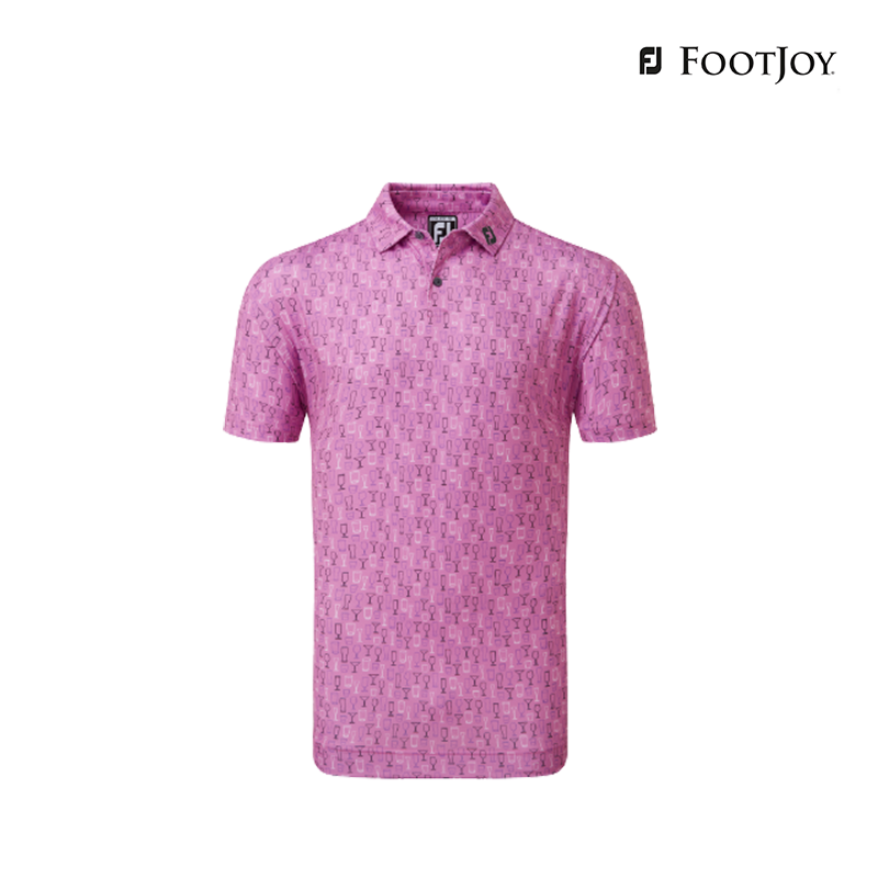T-SHIRT FOOTJOY DM GLASS PRT LSL AF 82234 ORCHID