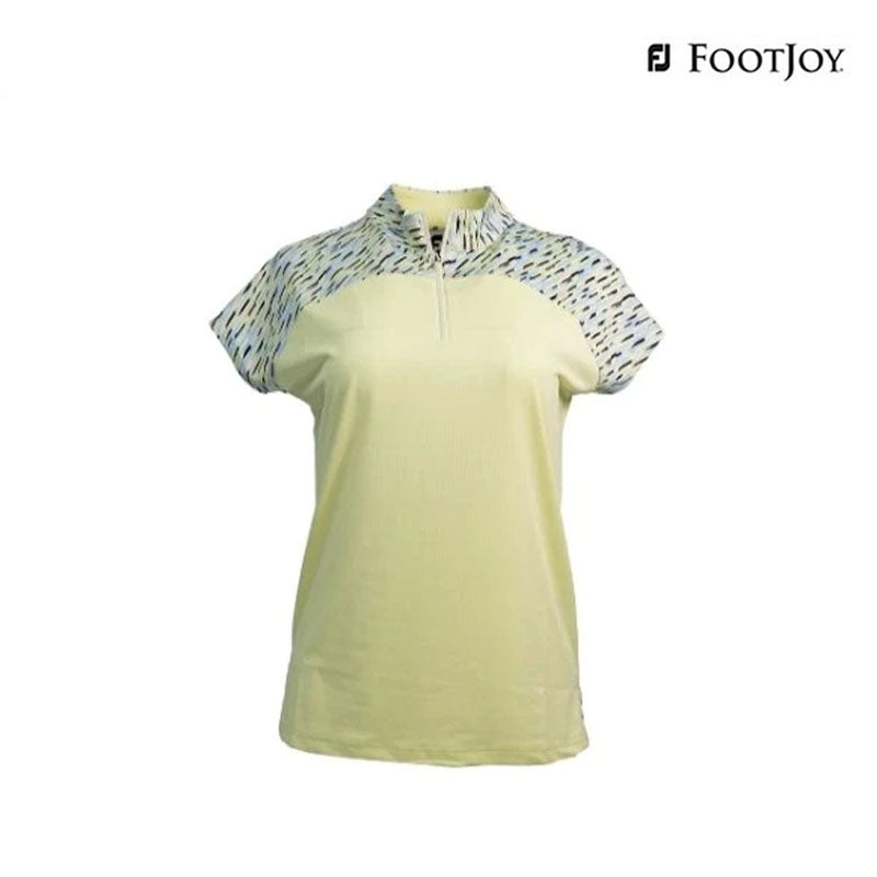 T-SHIRT FOOTJOY DS SS COL BLOCK WM 82320 YELLOW