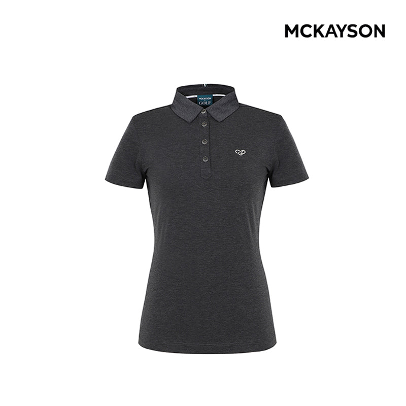 T-SHIRT MCKAYSON POLO T (SHORTS) MAW2TS502 FEMALE DK/GREY