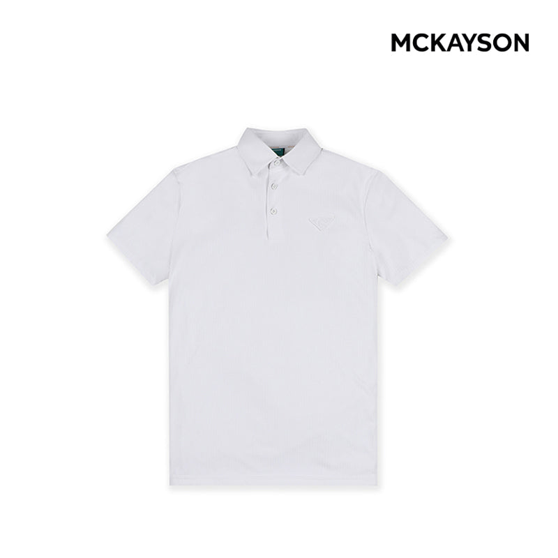 T-SHIRT MCKAYSON POLO T (SHORTS) MBM2TS201 MALE WHITE