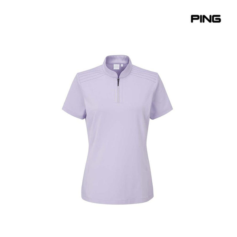 T-SHIRT PING LADIES POLO MARTINA COOL LILAC